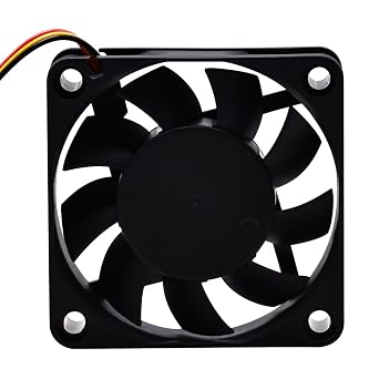 ELVES K1/K1C/K1 Max Extruder Fan Kit Mainboard Fan Cooler 6015 Fan Replacement High-Speed Hydraulic Bearing Cooling Heat Dissipation Raditor for K1/K1C/K1 Max 3D Printer Accessories Replacement