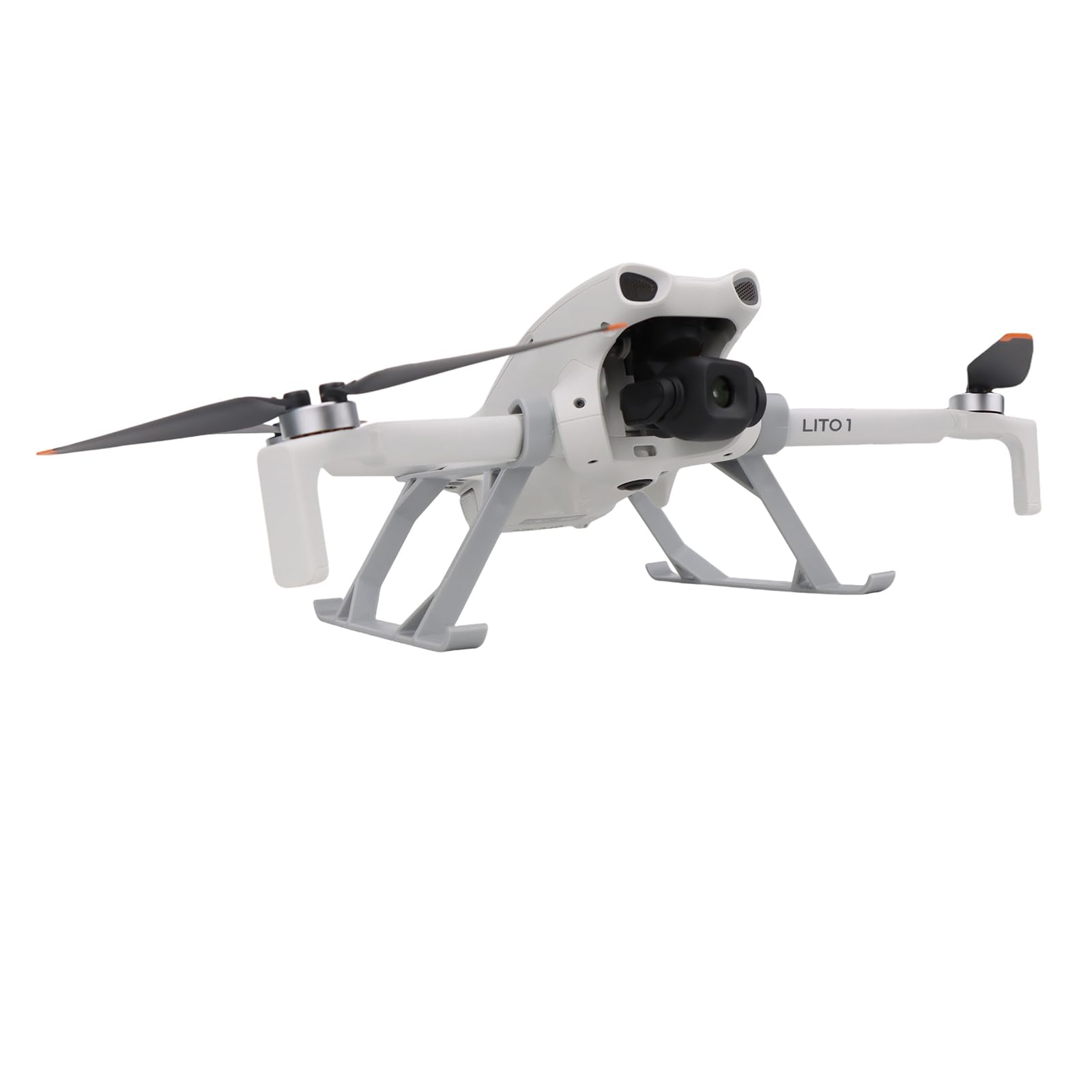 Pieds d'extension de train d'atterrissage pour DJI Lito 1 / X1, support béquille pliant à dégagement rapide avec extension de hauteur de 60 mm, support d'atterrissage de drone, accessoires de