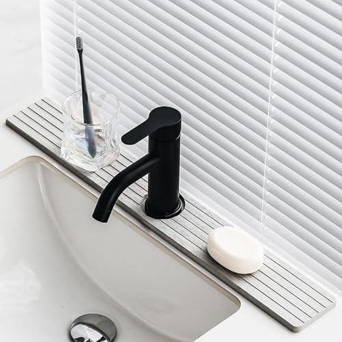 Fregadero de cocina seco gracias al protector de salpicaduras absorbente para encimeras 4