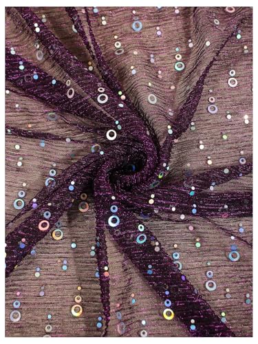 Image of Floerns Women's Sequin Bandana Square Scarf Silk Scarves Mesh Shawl and Wrap for Evening Dresses