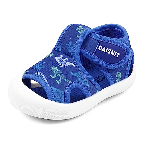 OAISNIT Baby Girls Boys Sandals Summer Sneakers Non-Slip Lightweight Beach Water Shoes Toddler First Walkers