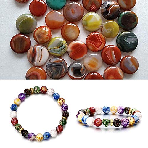 Healing Crystals Bracelet Handmade Natural Gemstones Beads Bracelet Elastic Natural Stone Yoga Beads Bracelet Bangle Gifts4