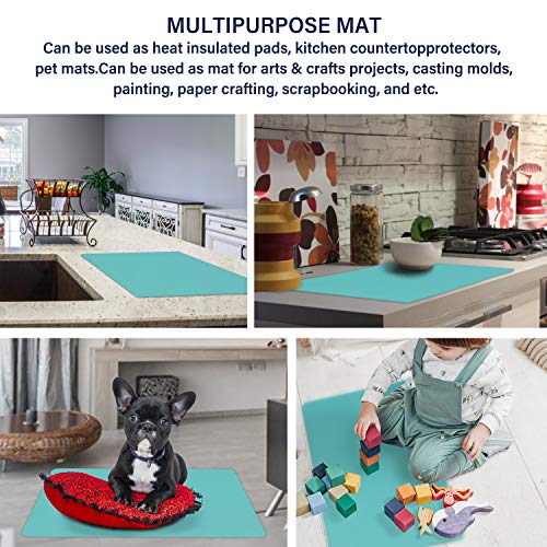 Gartful GAFBA300701 Extra Large Silicone Mat 23.6 X 15.7 Inches, Silicone Crafts Sheet thumb #5