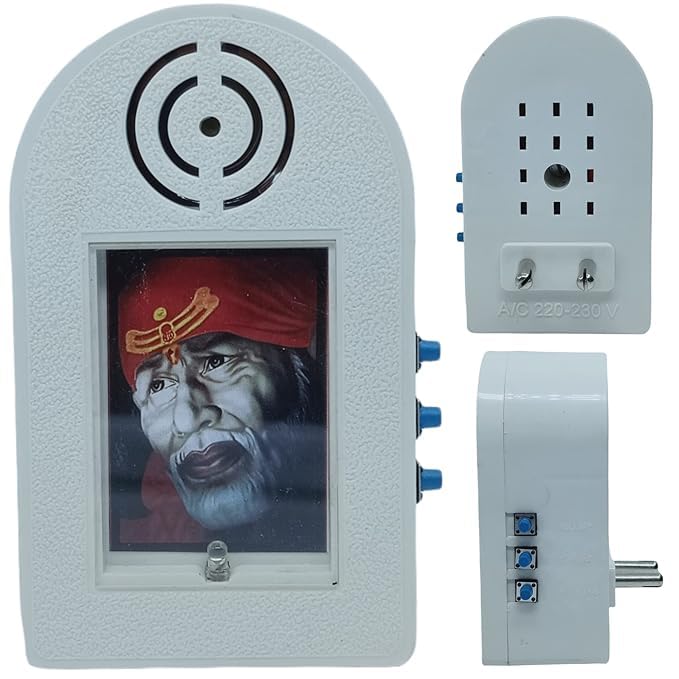 Electric Shirdi Religious Continuous Saibaba Chanting Mantra 21 in 1 Spiritual Devotional Bell Just Plug & Play-image-18