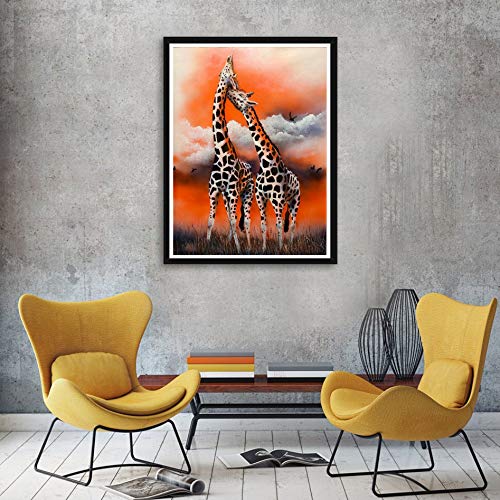 Zeyevan 5D Diamond Painting Kit Giraffe, Diamant Schilderij Kits Dier Kristal Strass Borduurwerk Cross Stitch… - Image 4