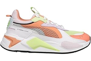 PUMA RS-X Mismatched Lace-Up Sneakers: Bold and Unconventional for Women