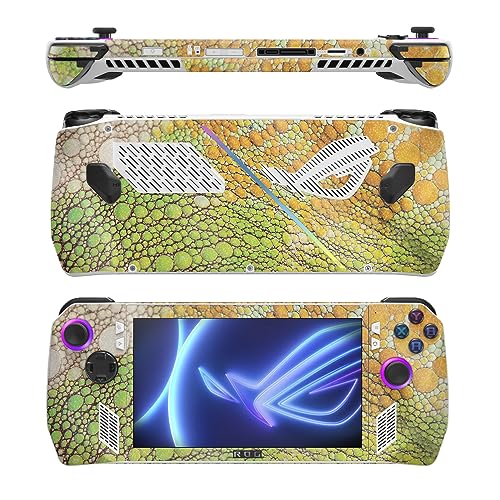 Image of MightySkins Glossy Glitter Skin Compatible with Asus ROG Ally - Iguana Skin | Protective, Durable High-Gloss Glitter Finish | Easy to Apply