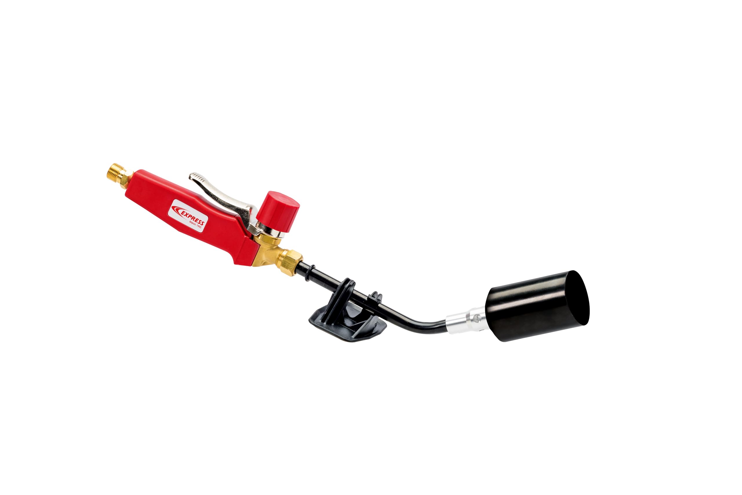 Antorcha de Impermeabilidad de Acero con Mango Ref. 605 WR + Quemador de 50 kW + Collar de 180 mm - Soplete de Gas - Soplete Gas Butano - Calentador de Gas - Quemador de Llama - EXPRESS