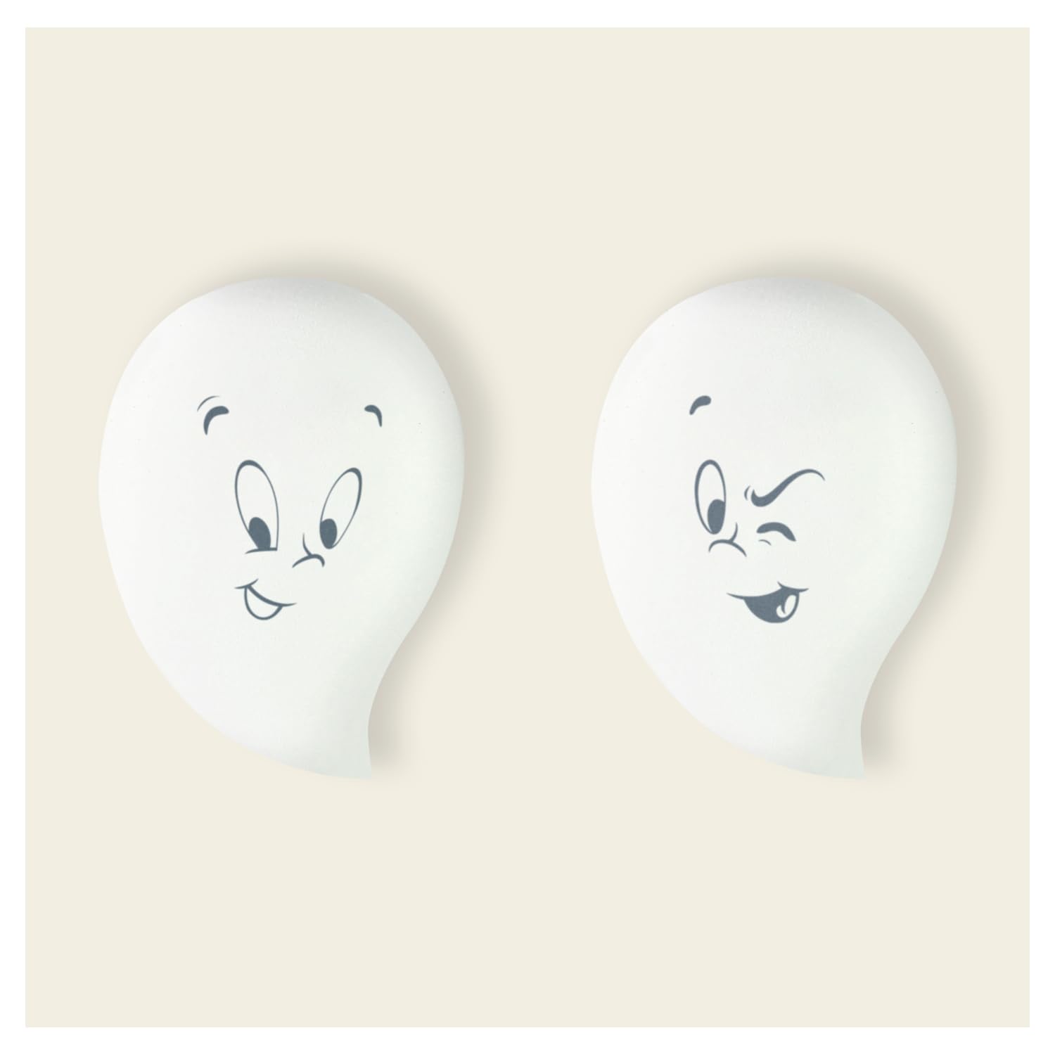 Profusion Cosmetics Casper The Friendly Ghost Blissed Out Blend Glow In The Dark 2 PC Blending Sponge Set, Natural Friendly Materials, Easy to Clean With Advanced Glow and Flawless Finish