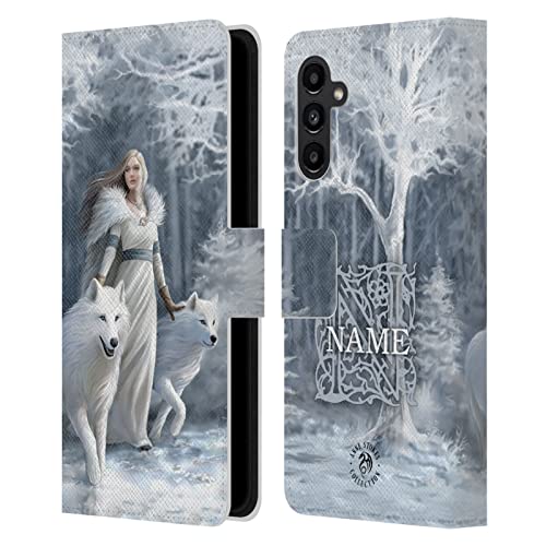 Étui portefeuille Samsung A13 5G Anne Stokes avec fentes cartes protection intégrale cuir