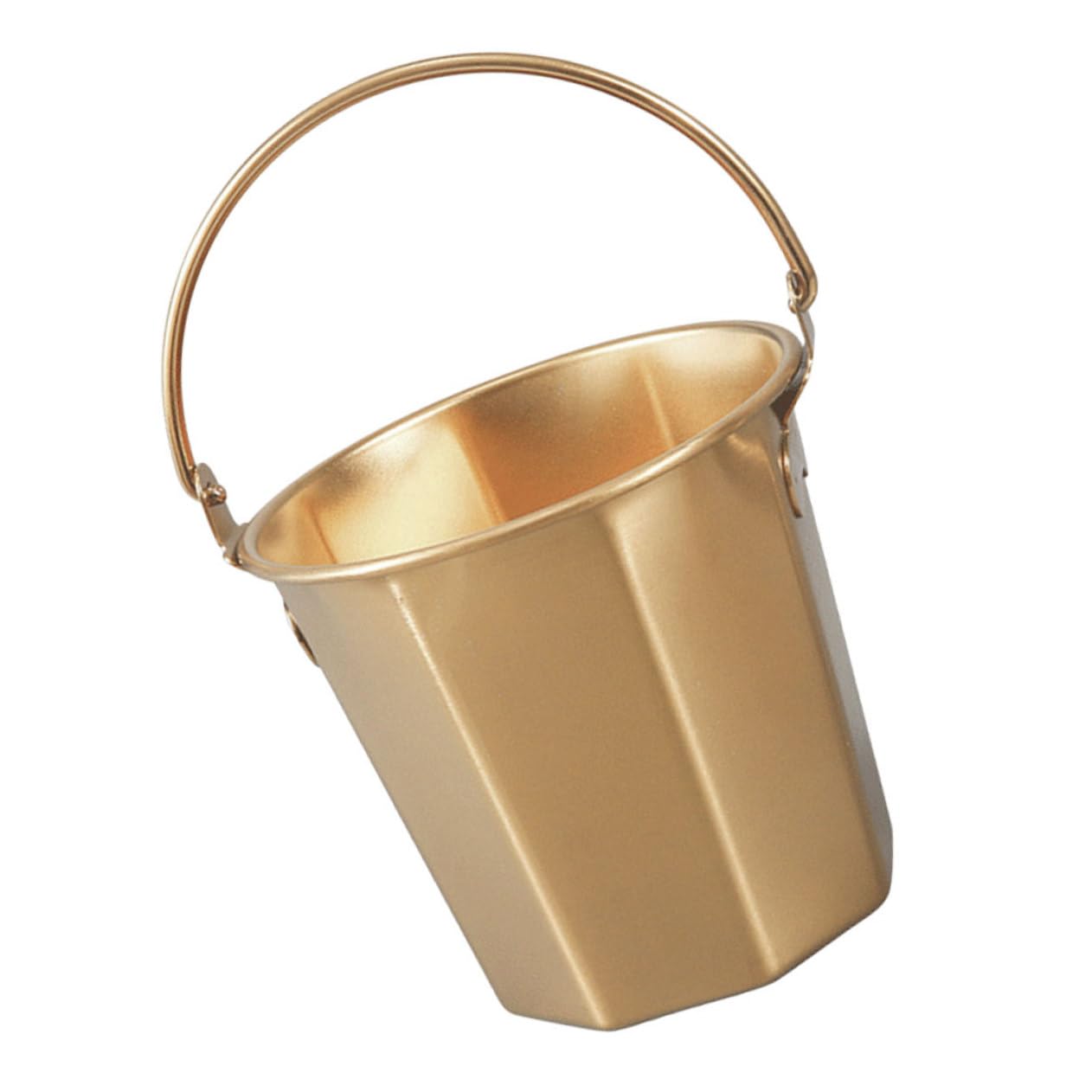 BESPORTBLE 3 Pièces seau de camping seau d'alimentation seau à plâtre récipient à huile seau à huile seaux d'eau Seau en acier inoxydable Seau à poignée godet capacité récipient à lait