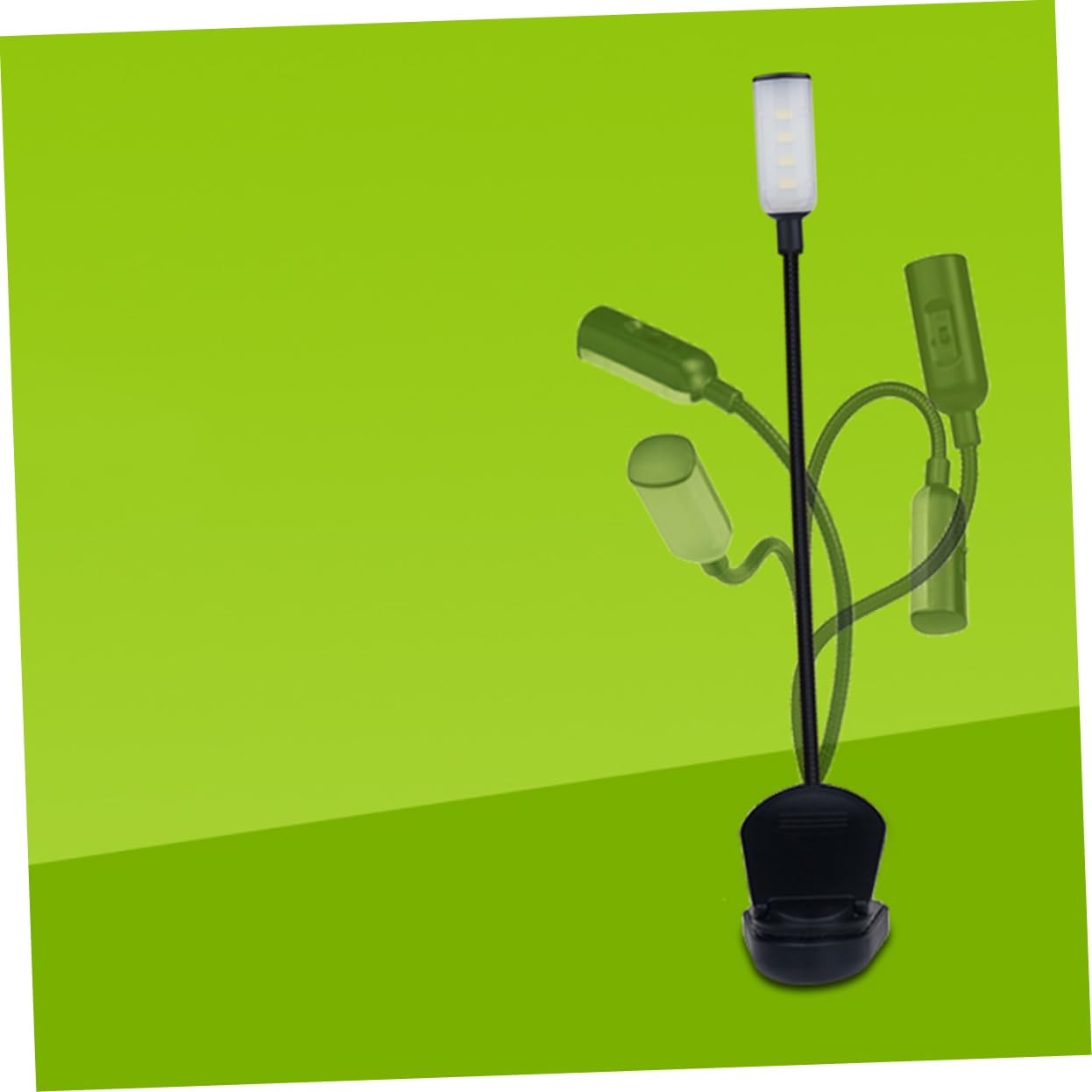 Angoily 3pcs Reading Light Desk Lamps Table Light Reading Book Light Study Light Eye Caring Clip USB