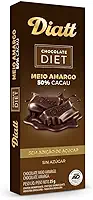 Chocolate Diatt Meio Amargo 50% Cacau Diet 25g