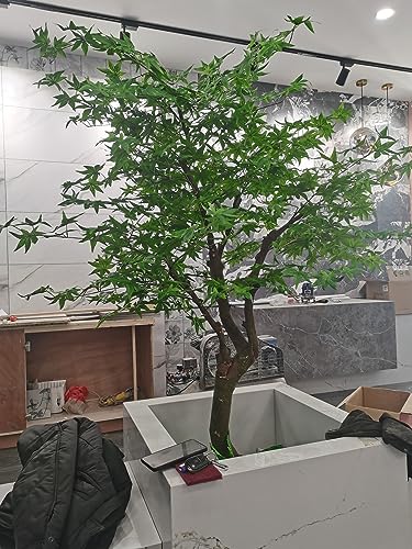 Árbol artificial campana japonesa para decorar grandes ventanales de madera 5