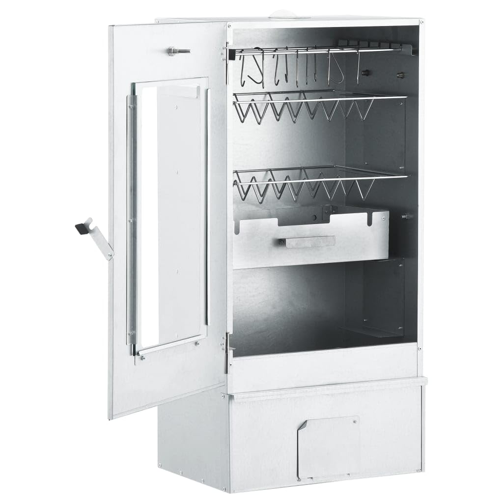 Cucina e sala da pranzo BBQ forno affumicatore con 1kg trucioli di legno 44,5x29x83 cm elettrodomestici da cucina