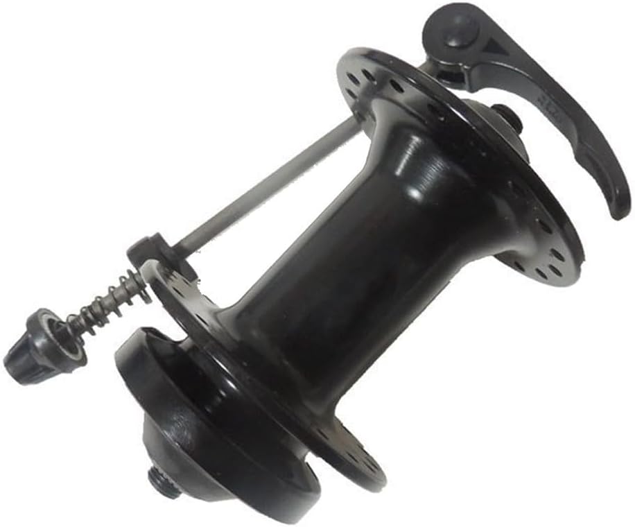 Front Hub 36 Hole, 100MM Front Wheel Hub with QR for Mountain Bikes, 36H Disc Brake Compatible with Fixie For Cruiser Components