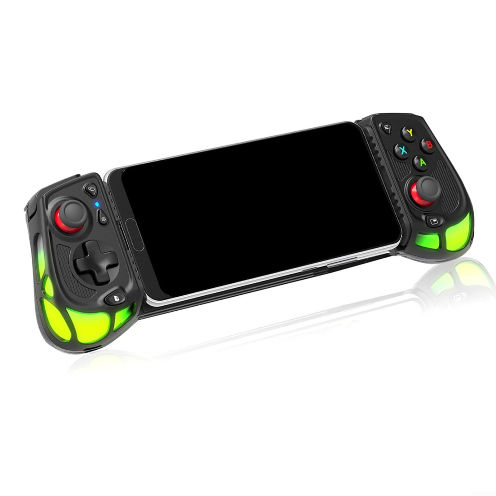 Risveglio Controller di gioco mobile con joystick effetto Hall, impugnatura da gioco RGB e controller USB per telefono con pulsanti macro