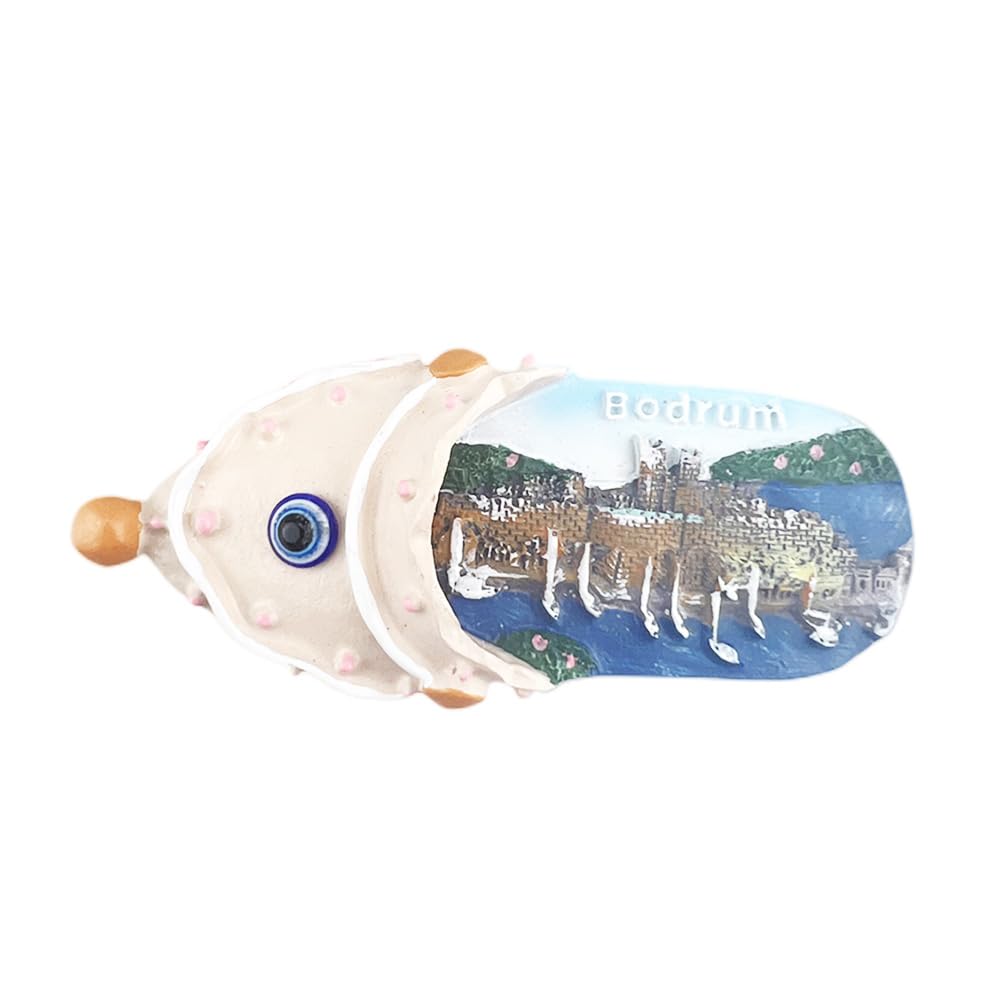 Szbxt-0679 Turkey Bodrum Castle Slippers Magnet Kitchen Fridge Decorated Magnet
