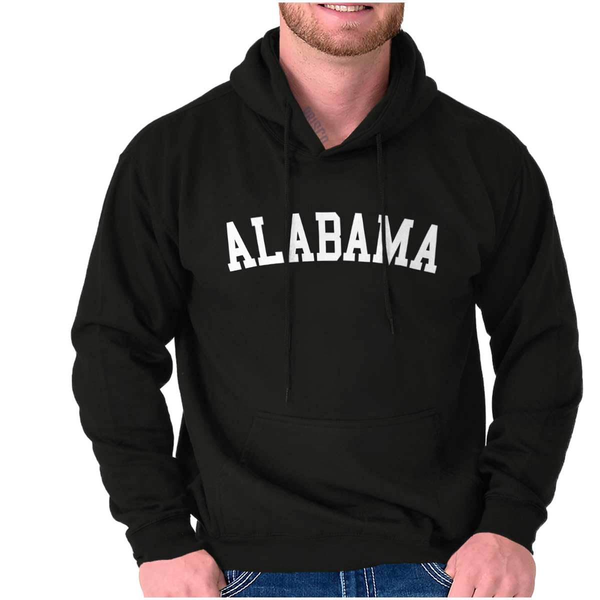 USA State Simple Traditional Classic Hooded Sweatshirt
