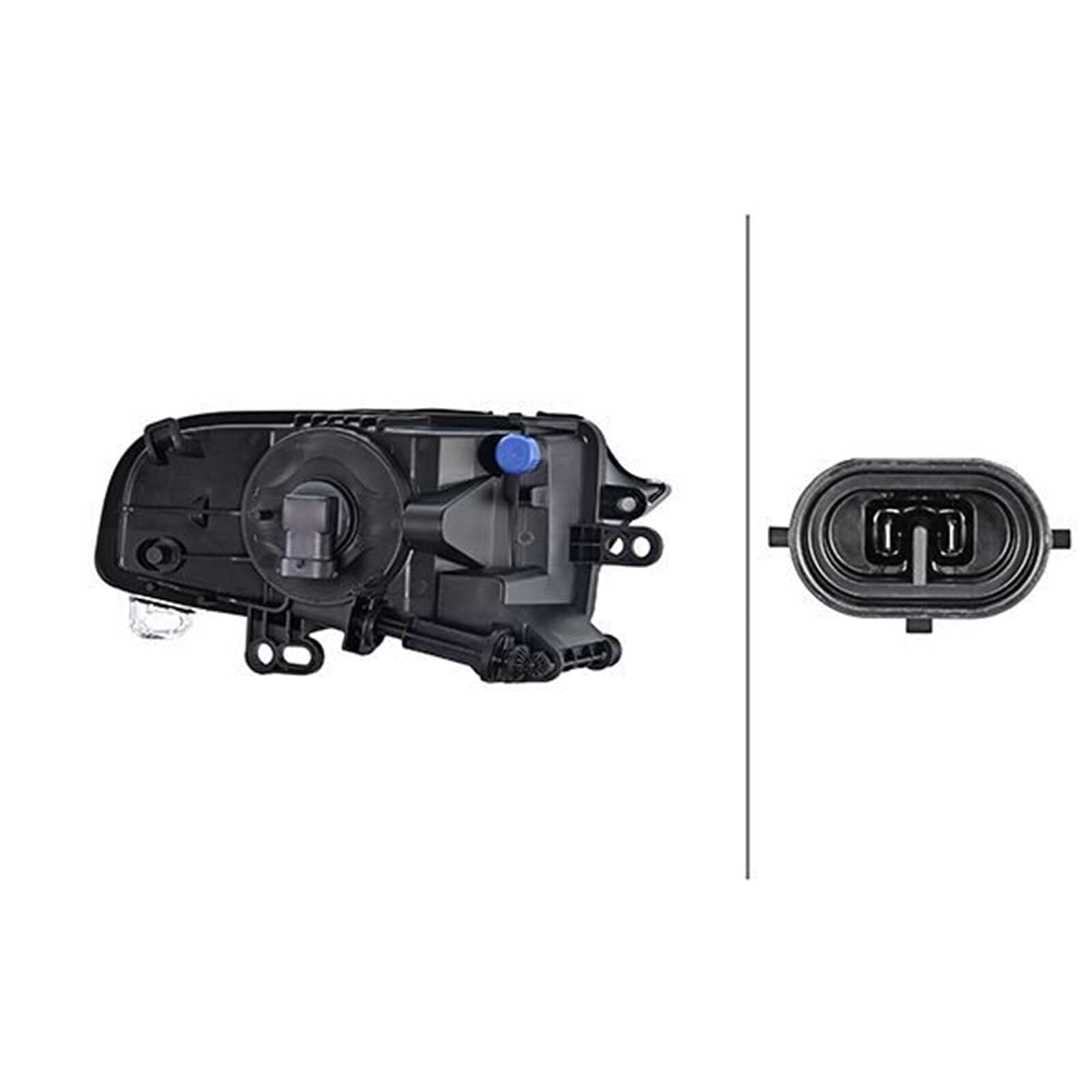 HELLA 1NE 010 832-331 NebelScheinwerfer - Audi A3 (8V) - ECE/CCC - links