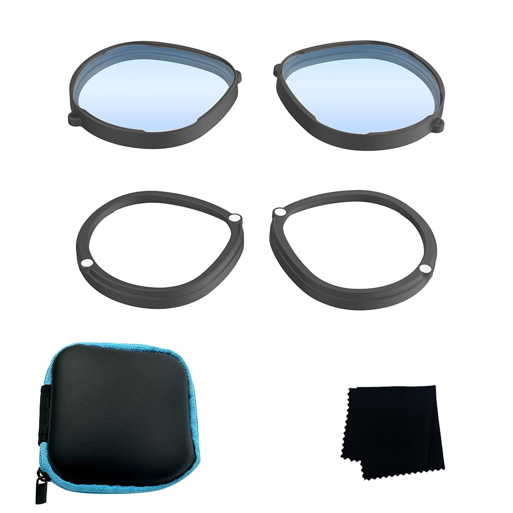 Lente para gafas Quest 3S VR Protector magnético de lente marco antiarañazos