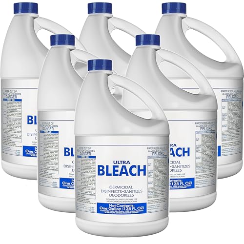 Liquid Chlorine Bleach 6 Gallons