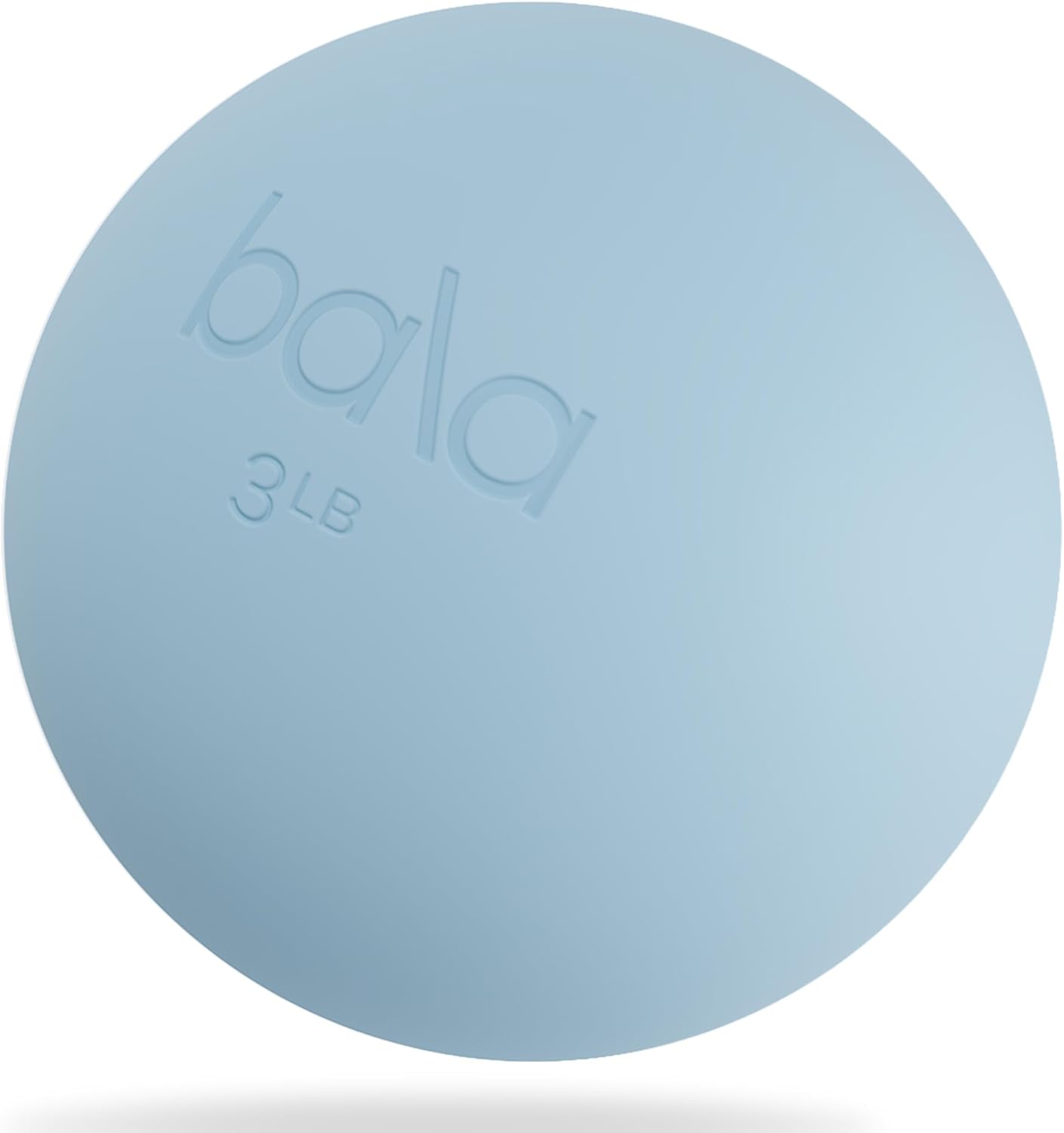 Bala Power Ball, Weighted Toning Exercise Ball for Pilates, Yoga, Home Fitness & More - Workout Ball for Strength & Core Training, Aerobics & Working Out to Improve Balance & Sculpt