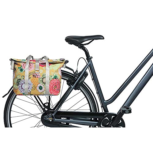 Basil Bloom Field Fahrradhandtasche KF-Hook - Geeignet für Elektrisches, City, Damenfahhrad - 8-11L - Yellow