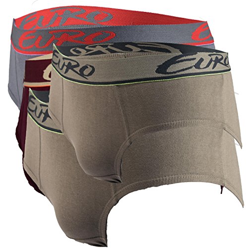 Euro Underwear Innerwear for Men Designer Underwear Brief Soft Cotton