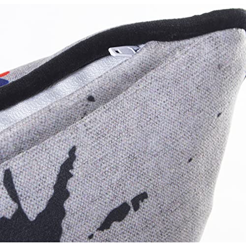 Coussin oiseaux velours 30x45 cm haut de gamme DRW rectangle