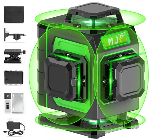 Mjf RLT-LL01-GE16-3 Laser Level, 16 Green Cross Line, Pocket Size cover