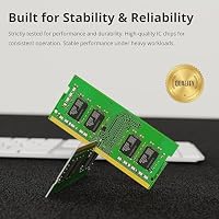Timetec 16GB KIT (2x8GB) DDR4 2666MHz (PC4-2666V) PC4-21300 SODIMM Laptop RAM - 260pin 1.2V CL19 Non-ECC Unbuffered Memory Module for Laptop Notebook Mini PC All-in-One – Ansicht 6