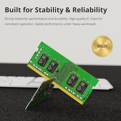 Image of Timetec 8GB DDR4 2400MHz (PC4-2400T) PC4-19200 SODIMM Laptop RAM - 260-Pin 1.2V CL17 Non-ECC Unbuffered Memory Module for Laptop, Notebook, Mini PC, All-in-One