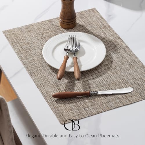 Placemats-Set-of-4-Easy-Clean-Woven-Vinyl-Placemats-for-Dining-Table-IndoorOutdoor-Place-Mats-Washable-PVC-Table-MatsCaramel