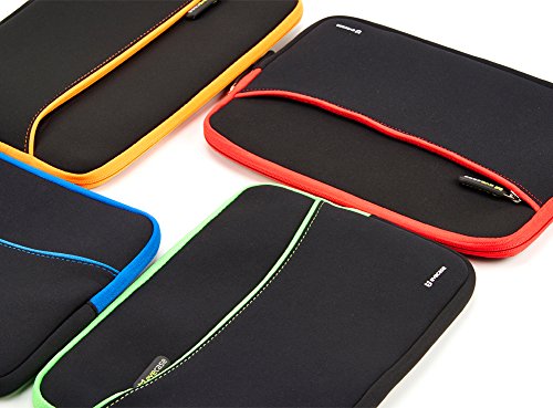 Evecase Custodia per laptop in neoprene con tasca