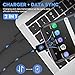 Fast Charger for Samsung Fast Charging Quick Charger USB Type C 6.6ft Cord Cable for Samsung Galaxy Phone S10/S9/S8/Plus/A51/A52/A53/S25/S24/S23/S22/S21/S20/Ultra/Note20/Note10/Note9/Note8/Black