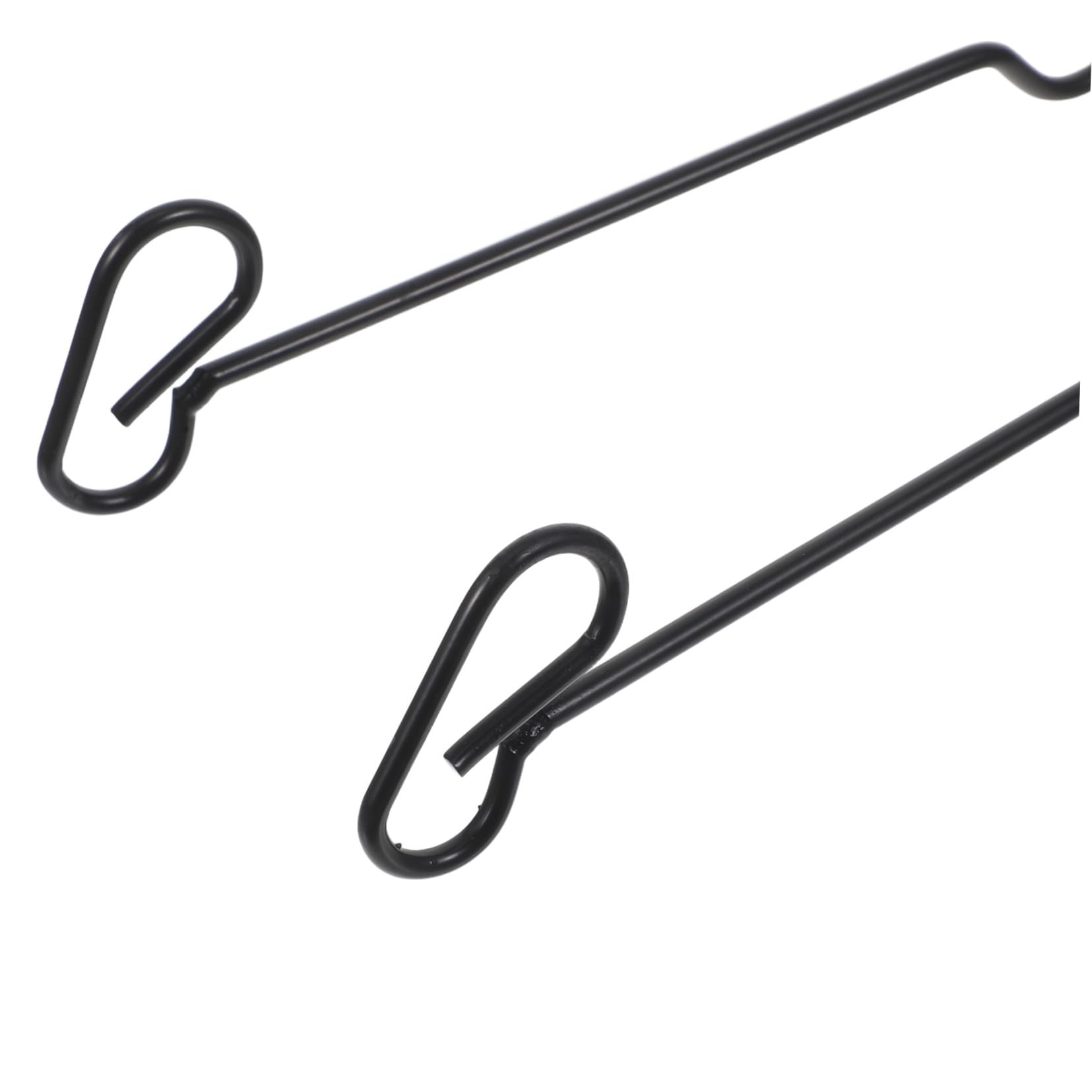 4 Stücke Metall Tellerständer Schwarzer Robuster Plattenhalter Rutschfester Displayständer für Keramikplatten Kunstwerke Fotoalben und Schalen Kompakter Tischaufsteller für Sammler