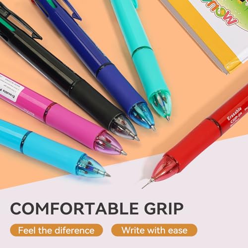 Bolígrafos Gel Borrables Baile 6 Pack Punta Fina 0.7mm Multicolor miniatura 6