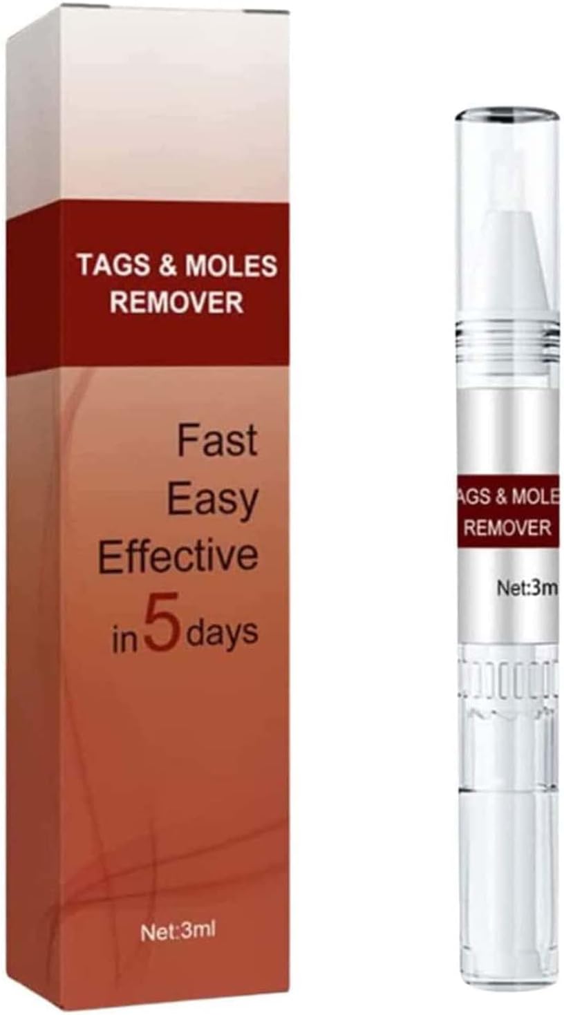 Wipe Off Tags and Mole Remover, Wipeoff Tags & Moles Remover Fast Easy Effective in 5 Days, Extreme Skin Tag Wipe Off Tags & Mole Remover,for All Body Parts (1PC)