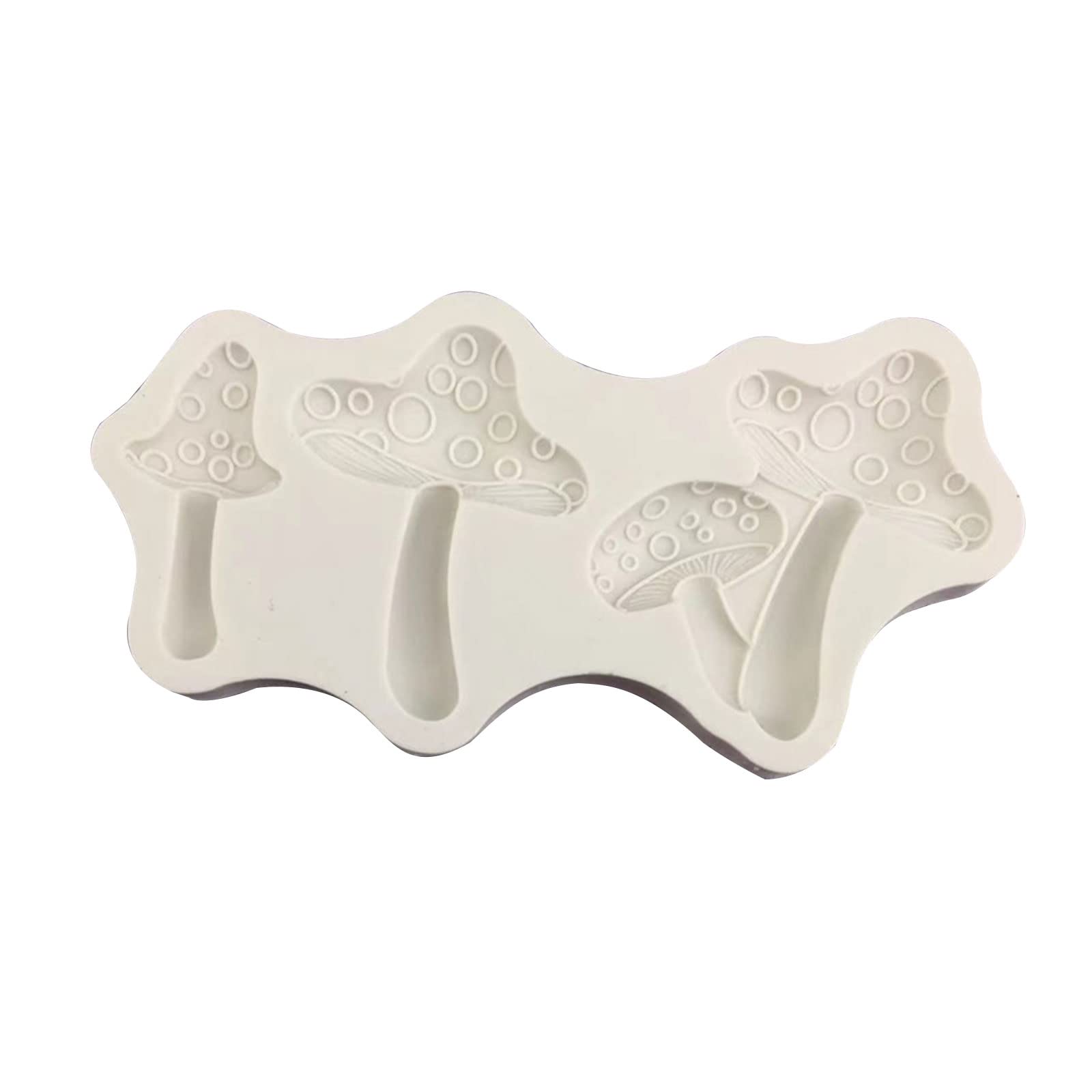 Tsophreniq Mushroom Shaped Cake Candy Molds Fondant Chocolate Silicone for Kitchen Dessert Silicone Molds for Cake Decorating