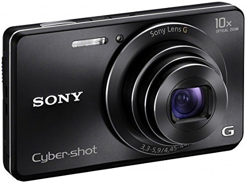 Image of Sony Cyber-Shot DSC-W690 16.1MP Point-and-Shoot Digital Camera (Black) with Camera Case