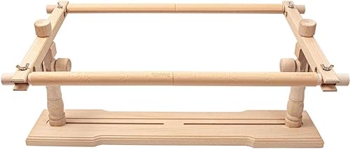 Miniatura 2 de B Baosity Marco de punto de cruz, bordado de pergamino, acolchado de madera para costura, regalos de manualidades, marco de tapiz multifuncional,