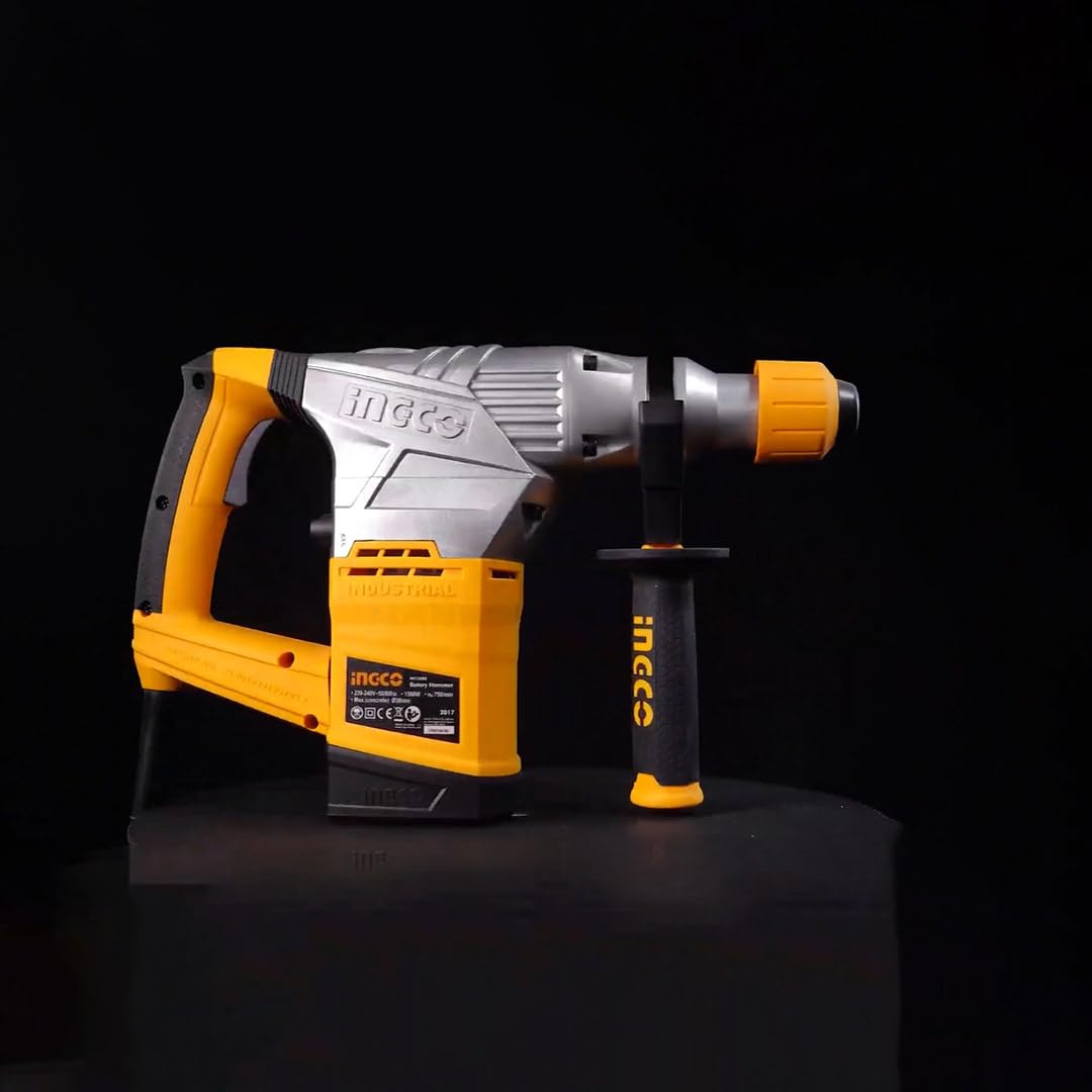 Ingco Rh10506 Martello Demolitore 1050 W Sds Plus Tassellatore Perforatore Valigetta Inclusa