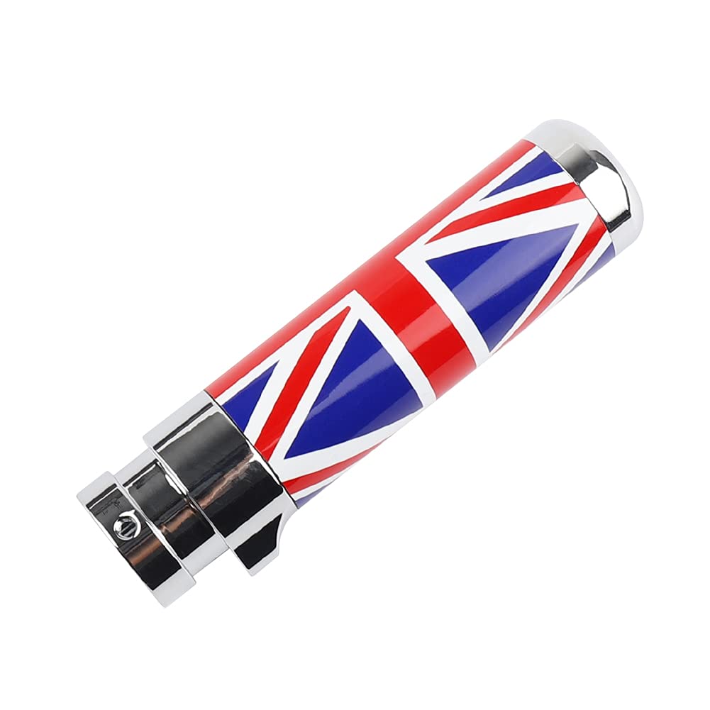 Replacement Union Jack Red/Blue Handbrake Cover Park Brake Lever Handle Interior Decorations Case for Mini Cooper Clubman R50 R52 R53 R55 R56 R57 R58 R59