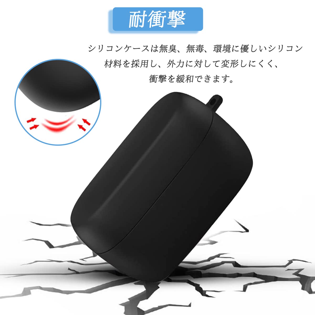 ⭐️❤️Elite 4 Active用 ケース 保護カバー ソフト 耐衝撃 Amazon | Jabra Elite 4 Active用 ケース [HVUYAL]Elite 4