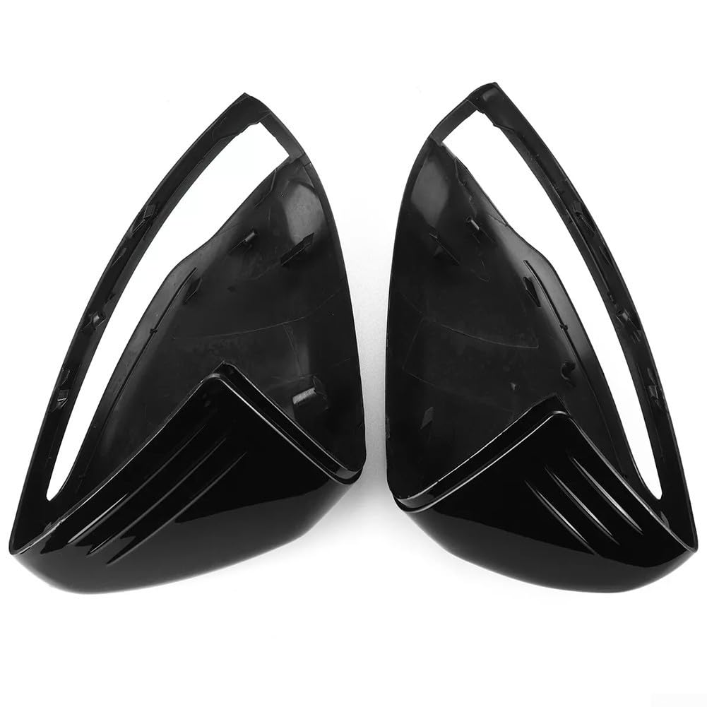 Set di calotte per specchietti retrovisori in nero lucido per Mercedes C W205 E W213 per GLC X253 con guida a sinistra