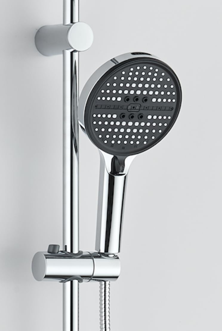 Housler Chrome 6 Function Antilime Scale 14Cm In Diameter Shower Head