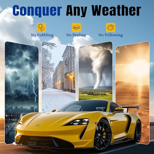 ARANA 15% VLT 20" × 20FT Ceramic Car Window Tint Film, Heat Resistant & 99% UV Blocking Privacy Protection by ARANA - Image 5