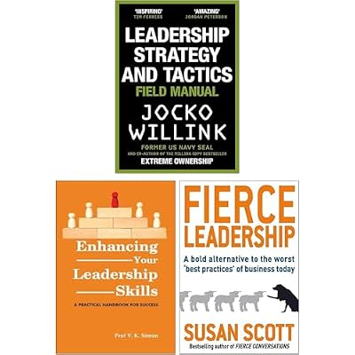 Leadership Strategy and Tactics, Enhancing Your Leadership Skills & Fierce Leadership 3 Books Collection Set