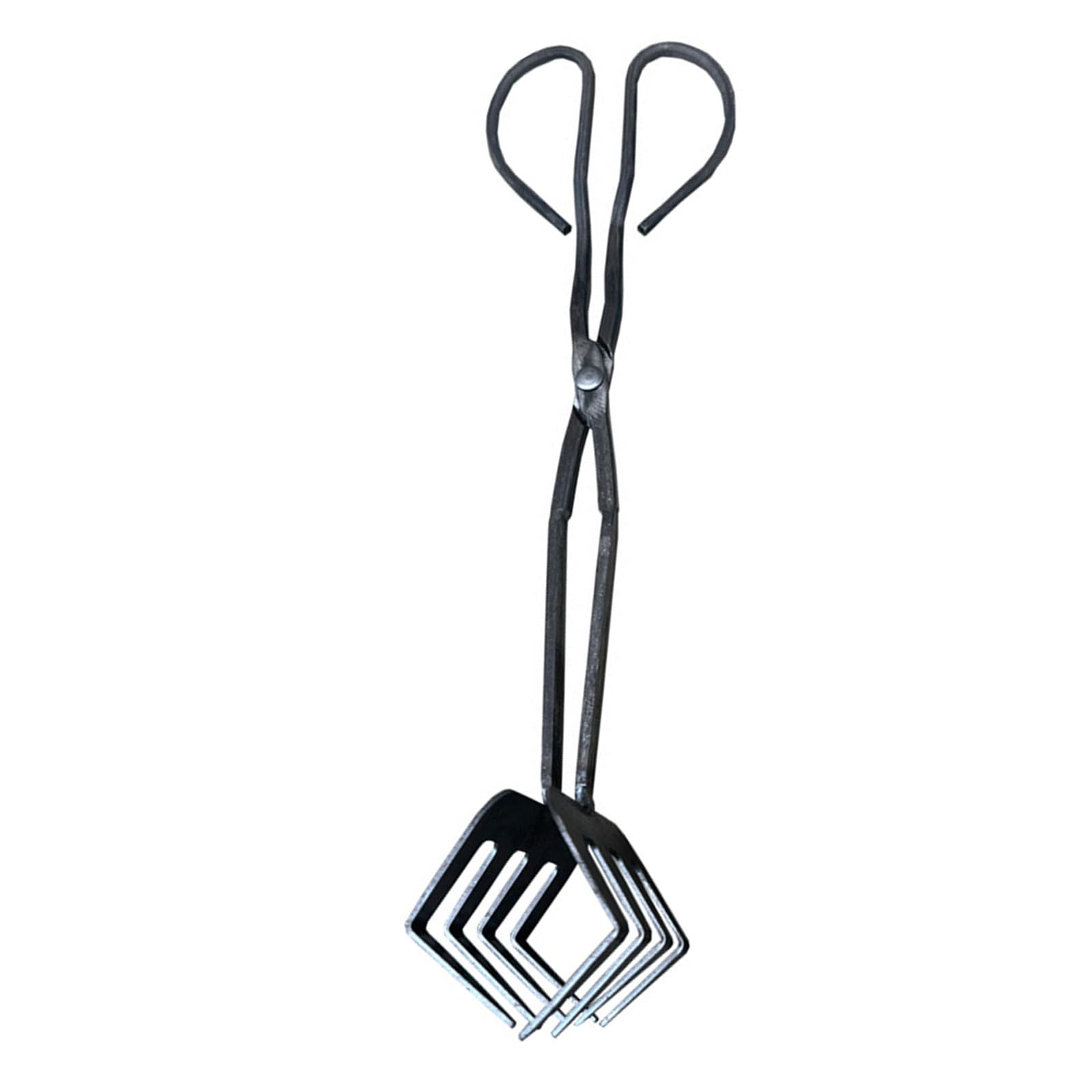 Tsophreniq Charcoal Clamp Tool For Fireplaces And Campfire Essential Pit Tongs Firewood Grabber For Barbecues And Picnics Wood Grabber
